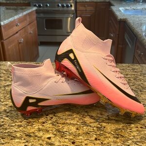 Pink Soccer Cleats